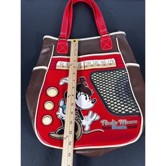 Disney Radio Mouse Minnie Large Shoulder‎ Bag Karactermania Barcelona Spain - Picture 15 of 16